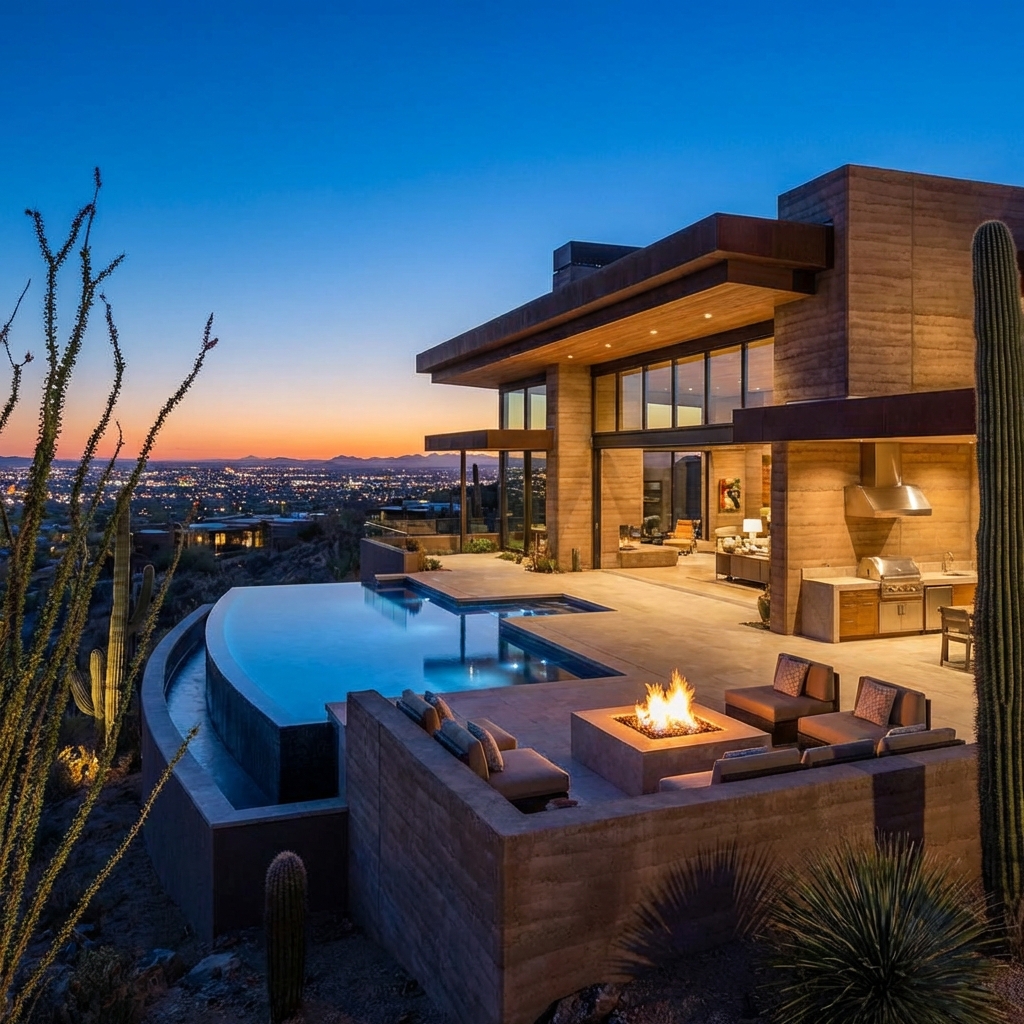 Luxury Hillside Home